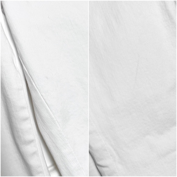 NWT L’AGENCE White Stretch Denim High Rise Ankle Slit Classic Skinny Jeans 25 - Picture 9 of 9